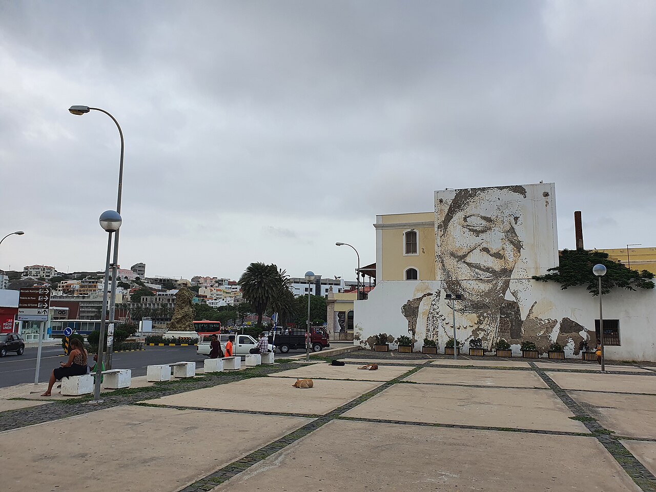 Portrait of Cesária Évora, Mindelo